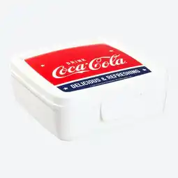 NKD Coca Cola Sandwichbox, ca. 14x14x5 cm Angebot