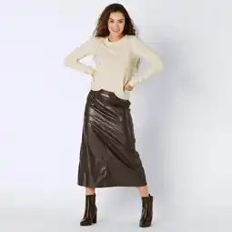 NKD Damen-Rock aus Kunstleder mit Gürtel Angebot