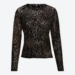 NKD Damen-Langarmshirt mit Leopardenmuster Angebot