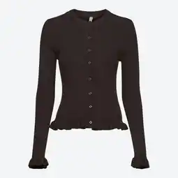 NKD Damen-Cardigan mit Rüschen am Saum Angebot