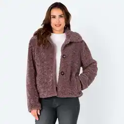 NKD Damen-Teddyjacke mit Hemdkragen Angebot