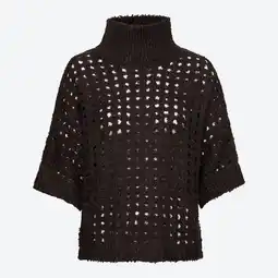 NKD Damen-Strickpullover mit Lochmuster und 3/4 Ärmeln Angebot