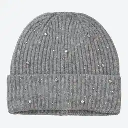 NKD Damen-Strickmütze mit Steinchen-Details Angebot