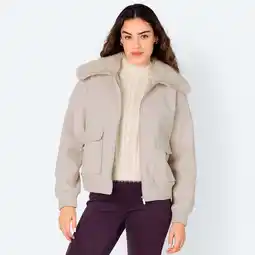 NKD Damen-Jacke mit Kunstfellkragen Angebot