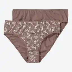 NKD Damen-Rioslip aus Baumwolle, 2er-Pack Angebot