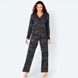 NKD Damen-Schlafanzug mit Rosen-Motiv, 2-teilig Angebot