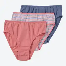 NKD Damen-Rioslip mit hohem Baumwollanteil, 3er-Pack Angebot