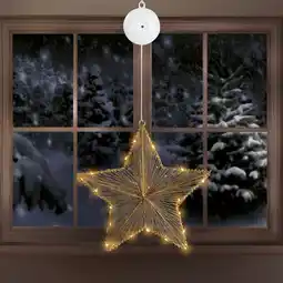 NKD LED-Hängeleuchte in Stern-Form mit Timerfunktion, ca. 30 cm Angebot