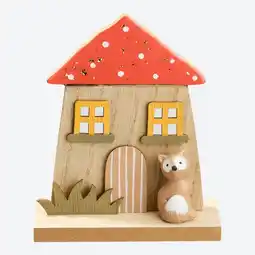 NKD Deko-Häuschen aus MDF, ca. 13x11x5 cm Angebot
