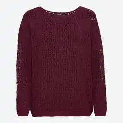 NKD Damen-Pullover mit Lochstrickmuster Angebot