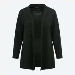 NKD Damen-Cardigan mit Ottoman-Strickmuster, große Größen Angebot