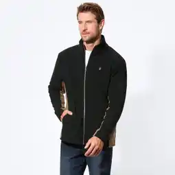 NKD Herren-Fleecejacke mit Stehkragen und Stickerei Angebot