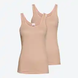 NKD Damen-Unterhemd mit Satinband, 2er-Pack Angebot