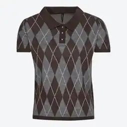 NKD Damen-Kurzarm-Pullover mit Polo-Kragen Angebot