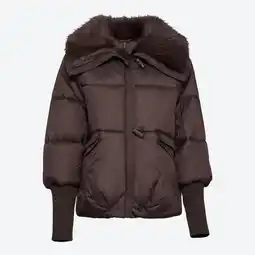 NKD Damen-Steppjacke mit Kunstfellkragen und Reißverschluss Angebot