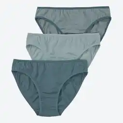 NKD Damen-Minislip mit hohem Baumwollanteil, 3er-Pack Angebot