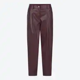 NKD Damen-Hose aus Kunstleder im Barrel-Look Angebot