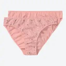 NKD Damen-Minislip mit hohem Baumwollanteil, 2er-Pack Angebot
