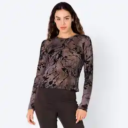 NKD Damen-Langarmshirt aus Mesh Angebot
