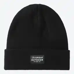 NKD Herren-Strickmütze mit Umschlag und Patch Angebot