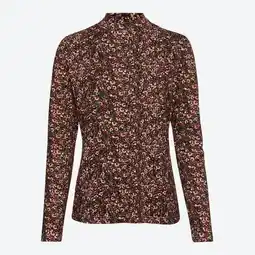 NKD Damen-Langarmshirt mit Stehkragen Angebot