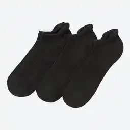 NKD Unisex-Sneaker-Socken mit Fersenschutz, 3er-Pack Angebot