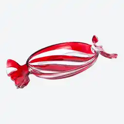 NKD Servierteller in Bonbon-Form aus Glas, ca. 33x15x4,5 cm Angebot