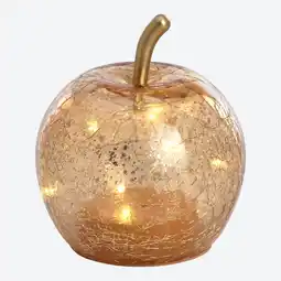 NKD LED-Apfel aus Crackle-Glas, Ø ca. 11 cm Angebot
