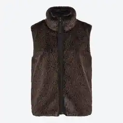 NKD Damen-Weste aus Kunstfell mit Stehkragen und Reißverschluss Angebot