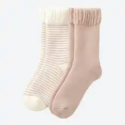 NKD Damen-Kuschelsocken mit Strickbund, 2er-Pack Angebot