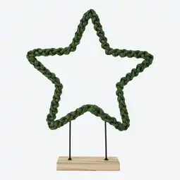 NKD Deko-Stern aus Papiergarn, ca. 38,5x31x7 cm Angebot