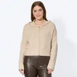 NKD Damen-Strickjacke mit Ajour-Muster Angebot
