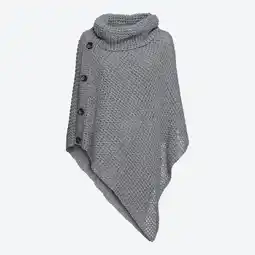 NKD Damen-Poncho mit Strickmuster Angebot