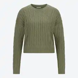NKD Damen-Zopfstrickpullover mit Viskose Angebot