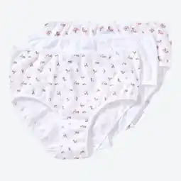 NKD Damen-Taillenslip mit hohem Baumwollanteil, 3er-Pack Angebot