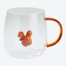NKD Glasbecher mit Tier-Figur, Ø ca. 9 cm Angebot