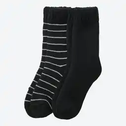 NKD Damen-Kuschelsocken mit Strickbund, 2er-Pack Angebot