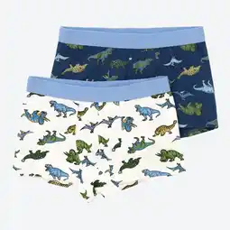 NKD Kinder-Jungen-Retroshorts mit Dino-Muster, 2er-Pack Angebot