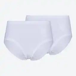 NKD Damen-Taillenslip aus Baumwolle, 2er-Pack Angebot