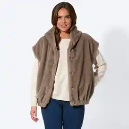 NKD Damen-Weste aus Kunstfell mit Kapuze Angebot