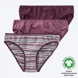 NKD Damen-Minislip mit hohem Baumwollanteil, 3er-Pack Angebot