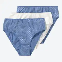 NKD Damen-Rioslip mit hohem Baumwollanteil, 3er-Pack Angebot