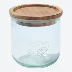 NKD Vorratsglas mit Akaziendeckel, 800 ml Angebot
