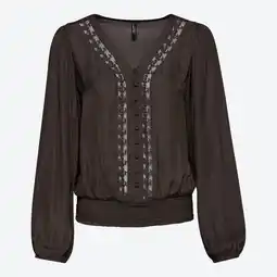 NKD Damen-Bluse mit Smoksaum Angebot