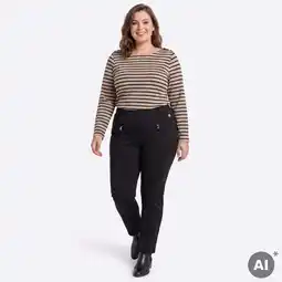NKD Damen-Stoffhose mit Reißverschlusstaschen, große Größen Angebot
