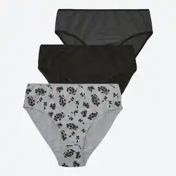 NKD Damen-Rioslip mit hohem Baumwollanteil, 3er-Pack Angebot