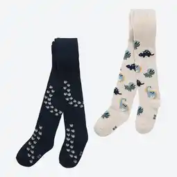 NKD Baby-Jungen-Strickstrumpfhose mit Dino-Motiven, 2er-Pack Angebot