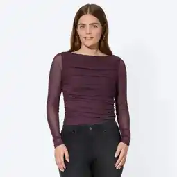 NKD Damen-Langarm-Body mit Raffung Angebot