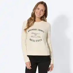 NKD Damen-Langarmshirt mit Frontaufdruck Angebot