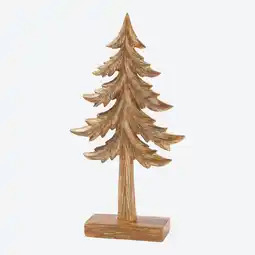 NKD Deko-Baum in Holz-Optik, ca. 24x13x4 cm Angebot